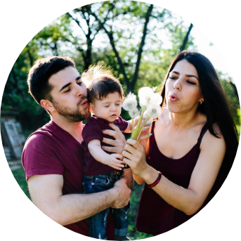 Family with Health Insurance in Jamestown, NC